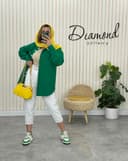 مانتو شومیزی هشت دکمه(77)کد2586