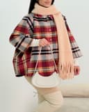 پالتو پانچ خزان(41)کد:6255