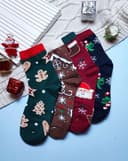جوراب ساقدار کریسمسی (G0189)