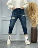 شلوار مام زاپ دار(K) کد 001894