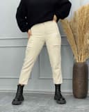 شلوار مام زاپ دار(B) کد 001787