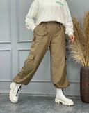 شلوار کارگو کمر گت(T)کد001712