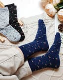 جوراب ساقدار گل گلی G0185