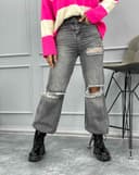 شلوار بگ زاپ دار(K)کد 001872