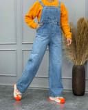 شلوار بگ ساسبندی(L)کد001512