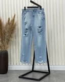 شلوار بگ فول زاپ ترک(B)کد001349