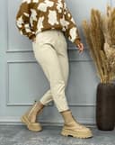 شلوار مام جلو ساسون دار (N) کد 001744