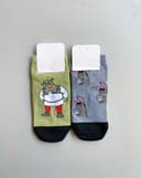 جوراب لنگه به لنگه شرک و خرش (G0194)