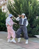 ست نیم تنه شلوارکارگو(T)کد001716