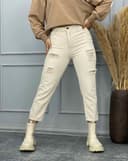 شلوار مام زاپ دار(B) کد 001785