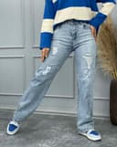 شلواراستریت زاپ دار(B)کد 001491