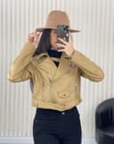 کت چرم نیم تنه(Z)کد00364