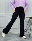 شلوار بوت کات ساده (B)کد001598