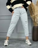 شلوار مام فول زاپ (L) کد 001853