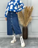 دامن بغل دکمه(M)کد001500