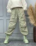 شلوار  کارگو جیب زیپ دار(G)  کد 001711