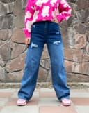 شلوار نیم بگ فشن (K) کد 001766