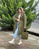 کاپشن امبردی کیف دار(32) کد3157