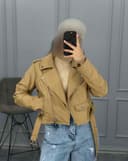 کت چرم چهار دکمه(Z)کد001620