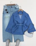 بارونی یقه انگلیسی(119)کد:6247