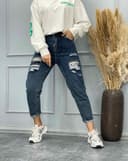 شلوار مام فول زاپ (K) کد001900