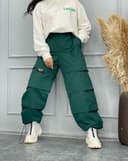 شلوار کارگو طرح زیپ(16) کد 001917