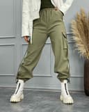 شلوار کارگو بندی(K)کد 001873