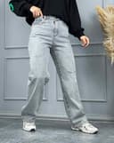 شلوار بگ ساده(M)کد001930