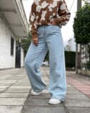 شلوار بگ ساده(B)کد001734