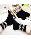 جوراب ساقدار پلنگی کد(G079)