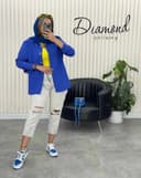 شومیز تک جیب دکمه چوبی(4)کد2648