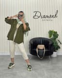 مانتو تک جیب مچ پاکتی(16)کد2604