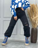 شلوار استریت زانو زاپ(K)کد001893