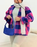 پالتو چهارخونه پارمیدا(1)کد:6025