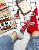 جوراب لنگه به لنگه نوتلا کد(G036)