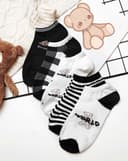 جوراب زیرقوزکی خرسی کد(G093)