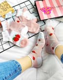 جوراب خانواده ی توت فرنگی (G096)