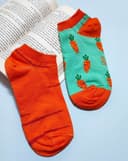 جوراب لنگه به لنگه هویج کد( G029)