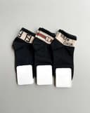 جوراب برند مشکی (G0213)