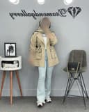 مانتو عروسکی زیپ نما(3)کد1529