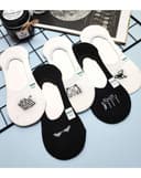 جوراب خانواده سفیدمشکی کد(G0105)