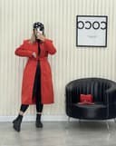 بارونی بلندژیله دکمه(3)کد1976